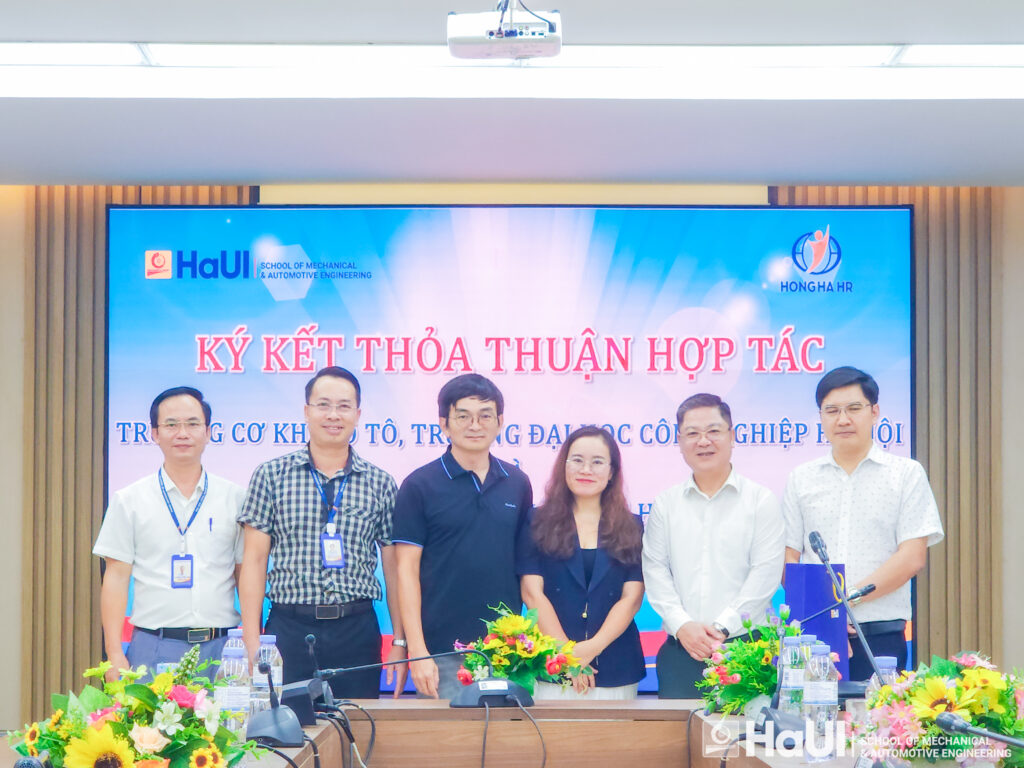 HỢP TÁC CHIẾN LƯỢC GIỮA ĐẠI HỌC CÔNG NGHIỆP HÀ NỘI VÀ CÔNG TY NHÂN LỰC HỒNG HÀ